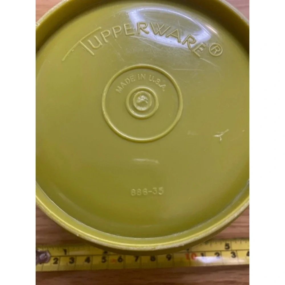 Tupperware Mixing Serving Bowls Lot of 6 Multi Size Color Good Vintage Plastic